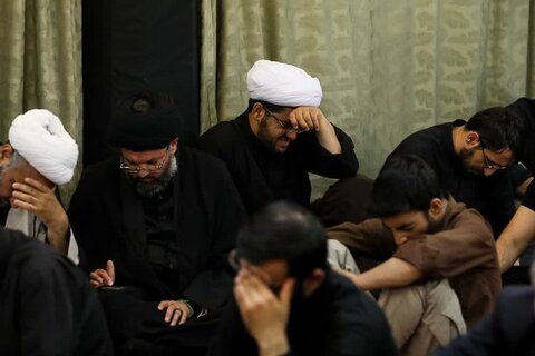 روز اول مراسم عزاداری شهادت حضرت اباعبدالله الحسین(ع) در مسجد شیخ الاسلام قزوین