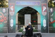اقامه نماز جمعه عاشورایی در حسینیه امام خمینی(ره) همدان