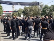 مراسم عزاداری تاسوعای حسینی در کاشان و آران وبیدگل برگزار شد