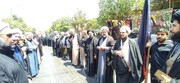 تصاویر/ عزاداری و اقامه نماز ظهر تاسوعا در قزوین