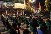 تصاویر/ مراسم عزاداری شب تاسوعا در شهرستان سلماس