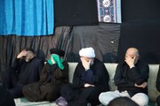 تصاویر/ عزاداری تاسوعای حسینی در حسینیه ثارالله خرم آباد