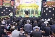 تصاویر/ روز تاسوعای حسینی در گلزار شهدای بندرعباس