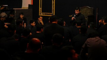 تصاویر / مراسم عزاداری هیئت محبان کریم اهل‌بیت(ع) امام حسن مجتبی (ع) مهرشهر