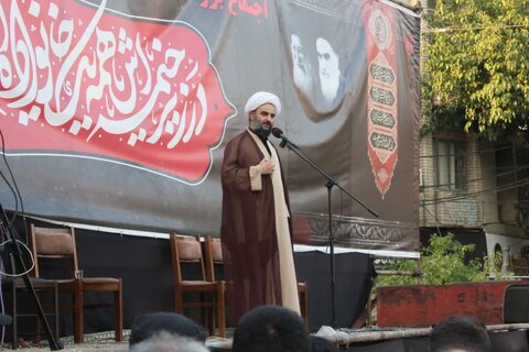 تصاویر/ اجتماع عظیم عزاداران حسینی در پارس آباد مغان