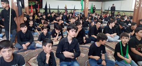 تصاویر/ مراسم عزاداری شب تاسوعا در شهرستان تکاب