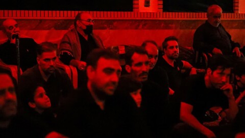 مراسم عزاداری هیئت محبان کریم اهل‌بیت امام حسن مجتبی (ع) فاز ۴ مهرشهر