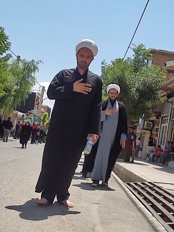 عزاداری مردم پیرانشهر در تاسوعای حسینی