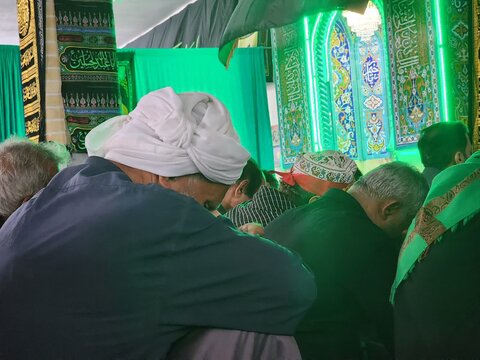 تصاویر/ مراسم عزاداری تاسوعای حسینی سیریک