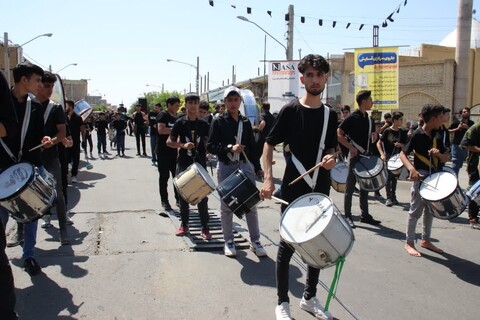 تصاویر/ دسته عزاداری باشکوه روز تاسوعای حسینی در شهرستان تکاب