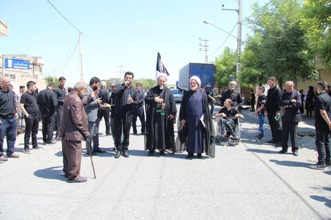 تصاویر/ مراسم عزاداری تاسوعای حسینی در شهرستان پلدشت