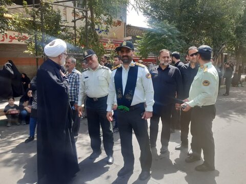 تصاویر/ عزاداری هییت حسینی زیدی کاشان در تاسوعای حسینی