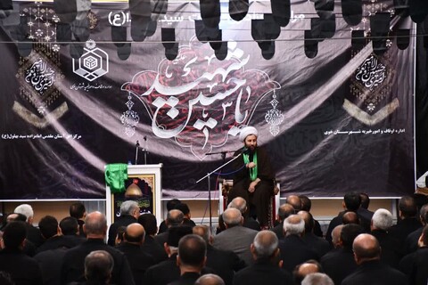 تصاویر/ مراسم عزاداری محرم در امامزاده سید بهلول خوی