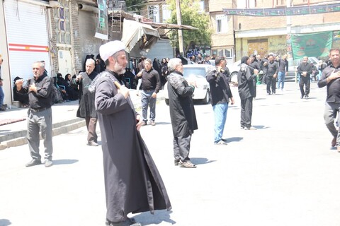 تصاویر/ حال و هوای روز تاسوعای حسینی در ارومیه