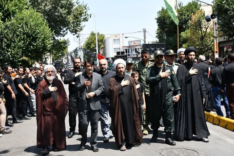 تصاویر/ عزاداری روز تاسوعای حسینی در خوی