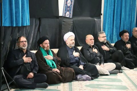 تصاویر عزاداری تاسوعای حسینی در حسینیه ثارالله خرم آباد