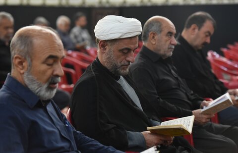 تصاویر| مراسم سوگواری صبح تاسوعای حسینی در مسجد شهدای شیراز به میزبانی نماینده ولی فقیه در فارس
