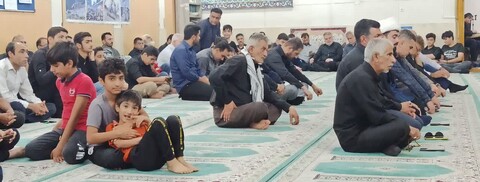 مراسم سوگواری حضرت اباعبدالله الحسین در خارگ