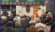 فیلم | عزاداری تاسوعای حسینی با حضور آیت الله العظمی سبحانی