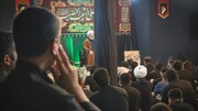 تصاویر/ مراسم شب عاشورا در مسجد امام خمینی (ره) خوی