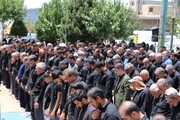 تصاویر/ نمازجمعه عاشورایی در ماهدشت