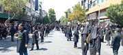 تصاویر/  عزاداری خیابانی عزاداران ارومیه ای در روز عاشورا