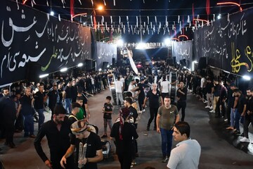 تصاویر/ عزاداری شب عاشورا در شهرستان ماکو