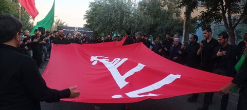 تصاویر/ اجتماع هزاران نفری مردمی حسینچیلر در تبریز