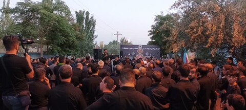 تصاویر/ اجتماع هزاران نفری مردمی حسینچیلر در تبریز