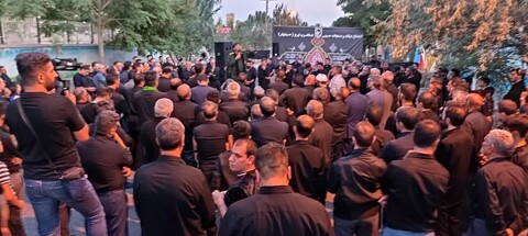 تصاویر/ اجتماع هزاران نفری مردمی حسینچیلر در تبریز