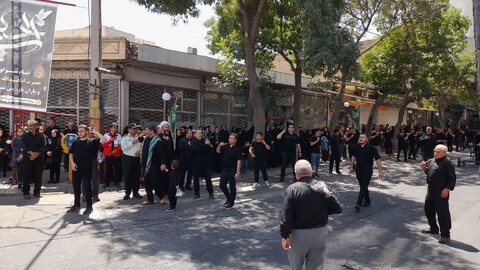 تصاویر/ مراسم سوگواری و عزاداری در شهرستان اسکو