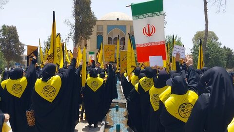 دسته عزای هیئت فرهنگی محبان اهل بیت(ع) ناجی آباد کاشان در روز تاسوعا