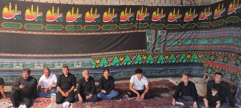 تصاویر/ مراسمات شب عاشورا در شهرستان نقده