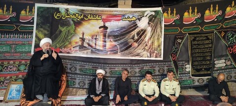 تصاویر/ مراسمات شب عاشورا در شهرستان نقده