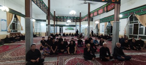 تصاویر/ مراسمات شب عاشورا در شهرستان نقده