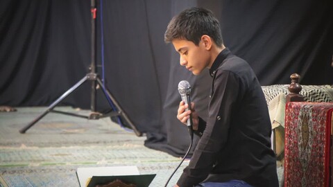 تصاویر/ مراسم شب عاشورا در مسجد امام خمینی (ره) خوی