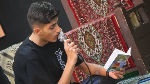 تصاویر/ مراسم شب عاشورا در مسجد امام خمینی (ره) خوی