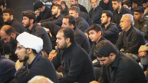 تصاویر/ مراسم شب عاشورا در مسجد امام خمینی (ره) خوی