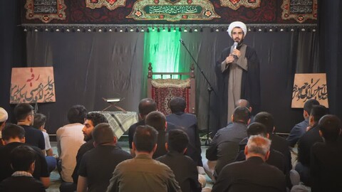 تصاویر/ مراسم شب عاشورا در مسجد امام خمینی (ره) خوی