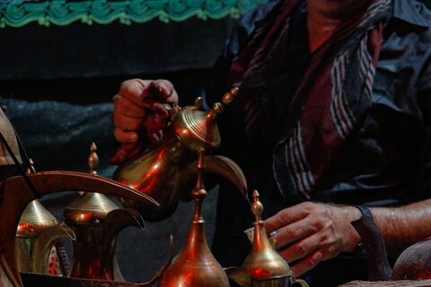 تصاویر/ حال و هوای بوشهر در شب عاشورا