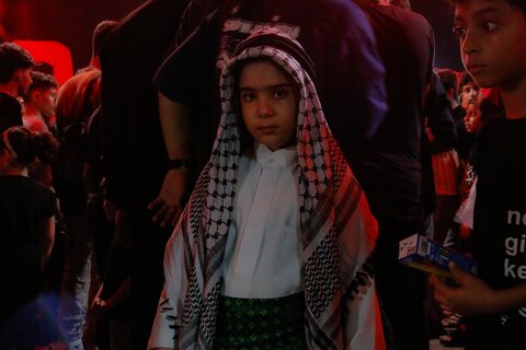 تصاویر/ حال و هوای بوشهر در شب عاشورا