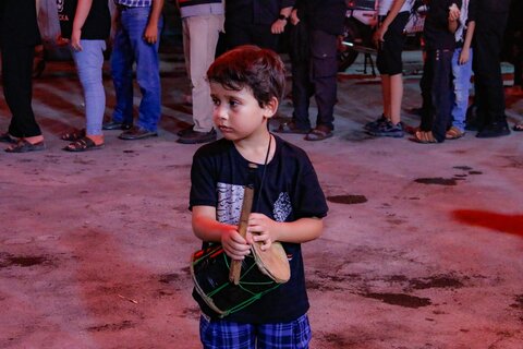 تصاویر/ حال و هوای بوشهر در شب عاشورا