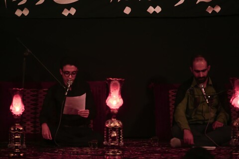 تصاویر/مراسم شب عاشورای انصار المهدی اصفهان