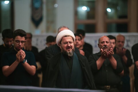 تصاویر/مراسم شب عاشورای انصار المهدی اصفهان