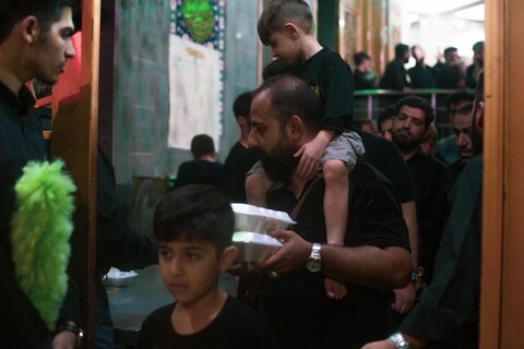 تصاویر/مراسم شب عاشورای انصار المهدی اصفهان