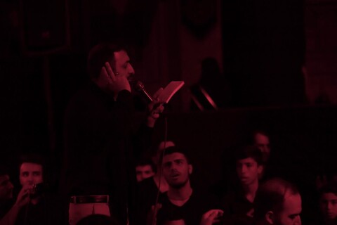 تصاویر/مراسم شب عاشورای انصار المهدی اصفهان