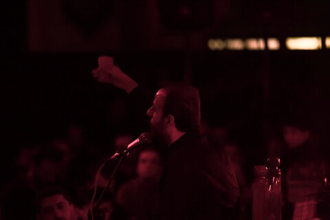 تصاویر/مراسم شب عاشورای انصار المهدی اصفهان