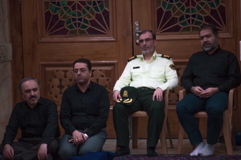 تصاویر/مراسم شب عاشورای انصار المهدی اصفهان