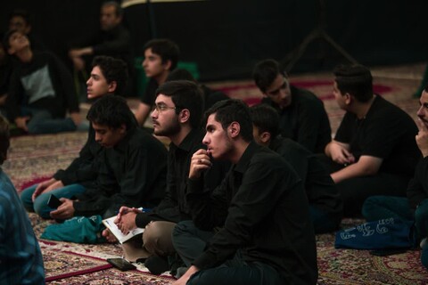 تصاویر/مراسم شب عاشورای انصار المهدی اصفهان