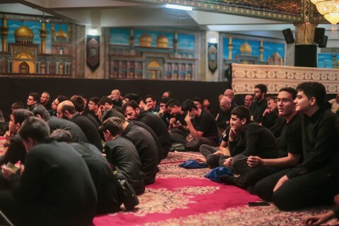 تصاویر/مراسم شب عاشورای انصار المهدی اصفهان